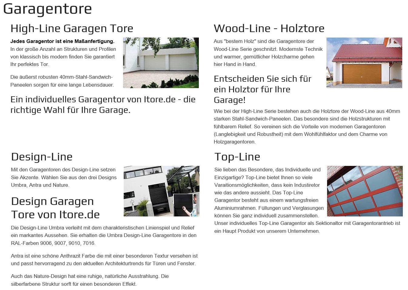 Erfahrene Garagentore für höchste Ansprüche